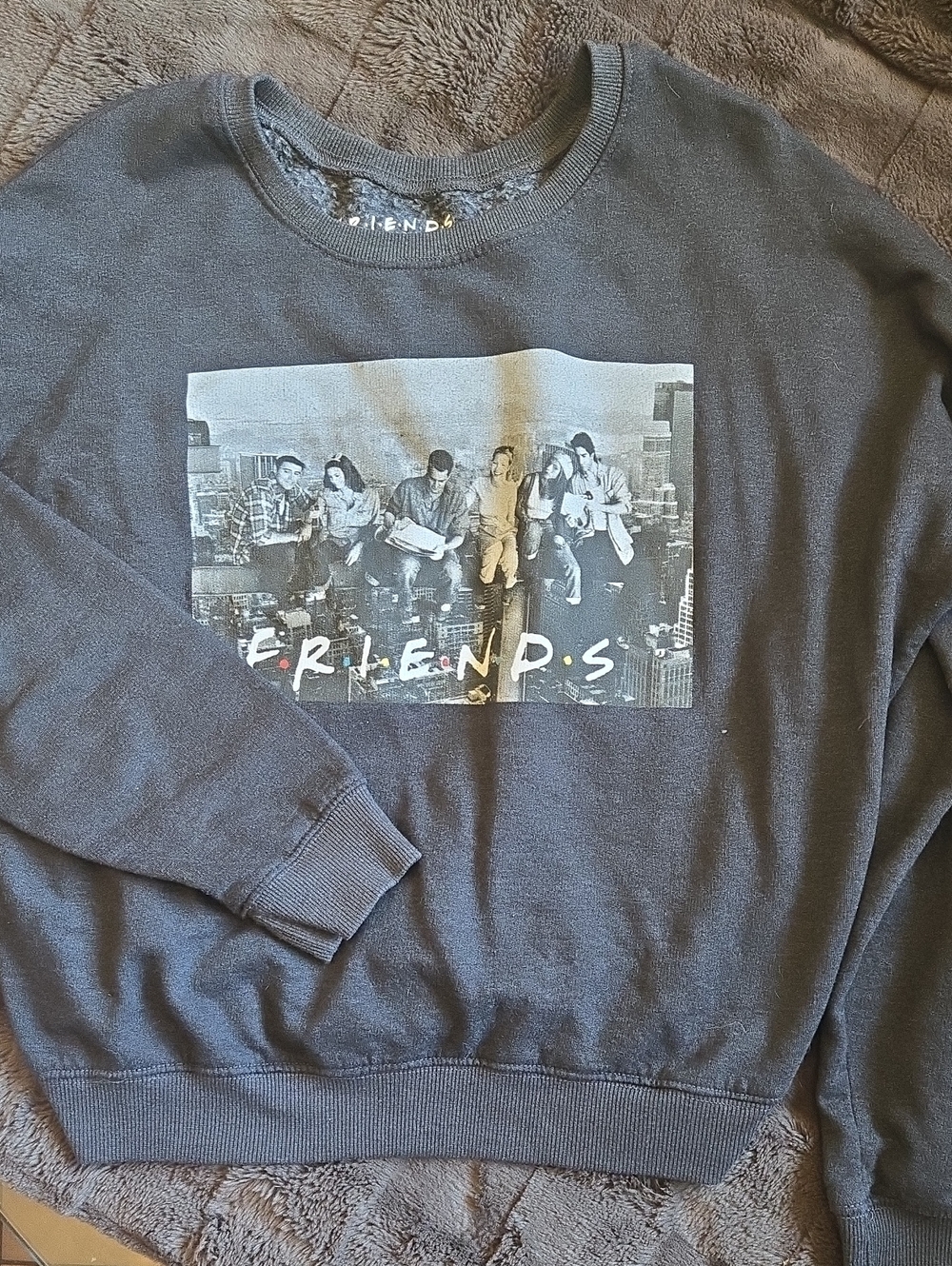FRIENDS Charcoal Crewneck Sweatshirt